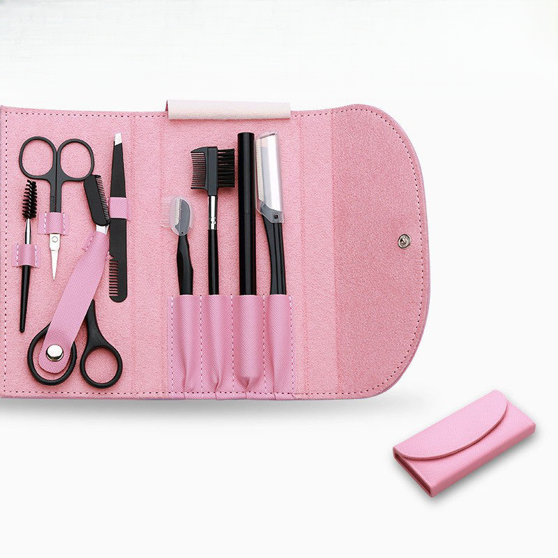Men'S Grooming Product - 8Pcs eyebrow grooming kit with eyebrow