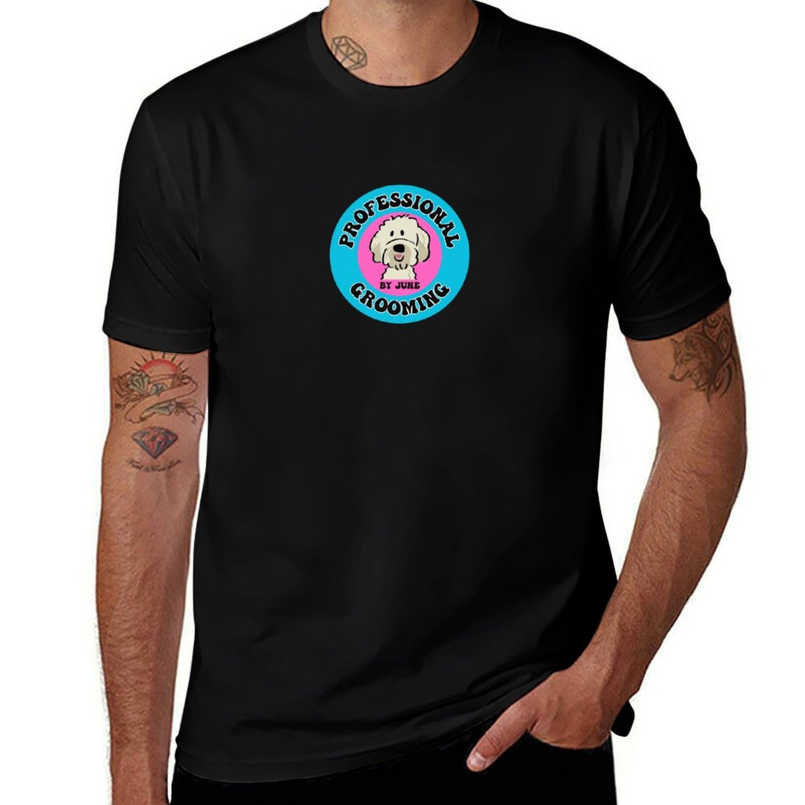 Mens Grooming Brand - Professional Grooming By June T-Shirt t
