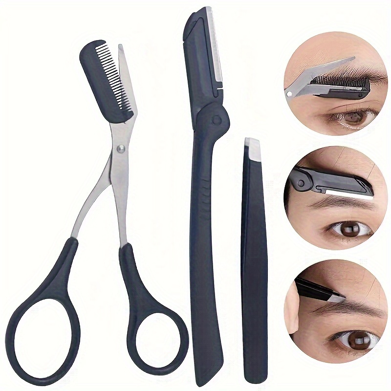 Men'S Grooming Product - 3pcs Set Eyebrow Kit For Women