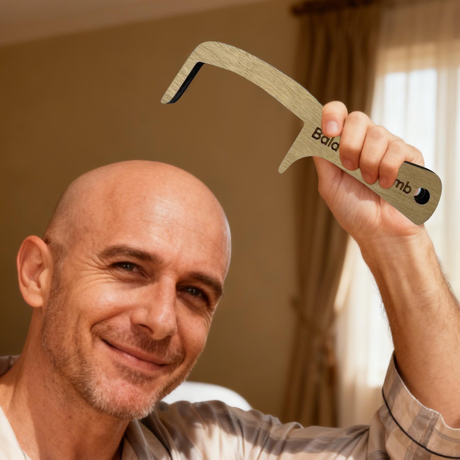 Bald Man Comb Funny Prank Groo - огляд і ціна Men'S Grooming Product