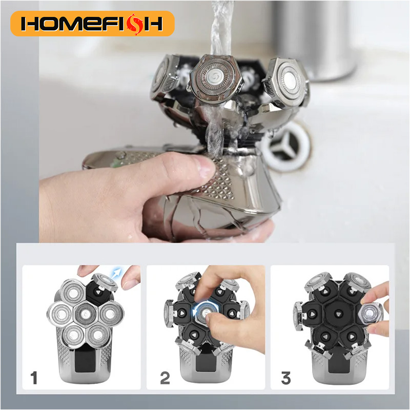 HOMEFISH Mens 7 Blade Razor Re - огляд і ціна Men'S Grooming Razor