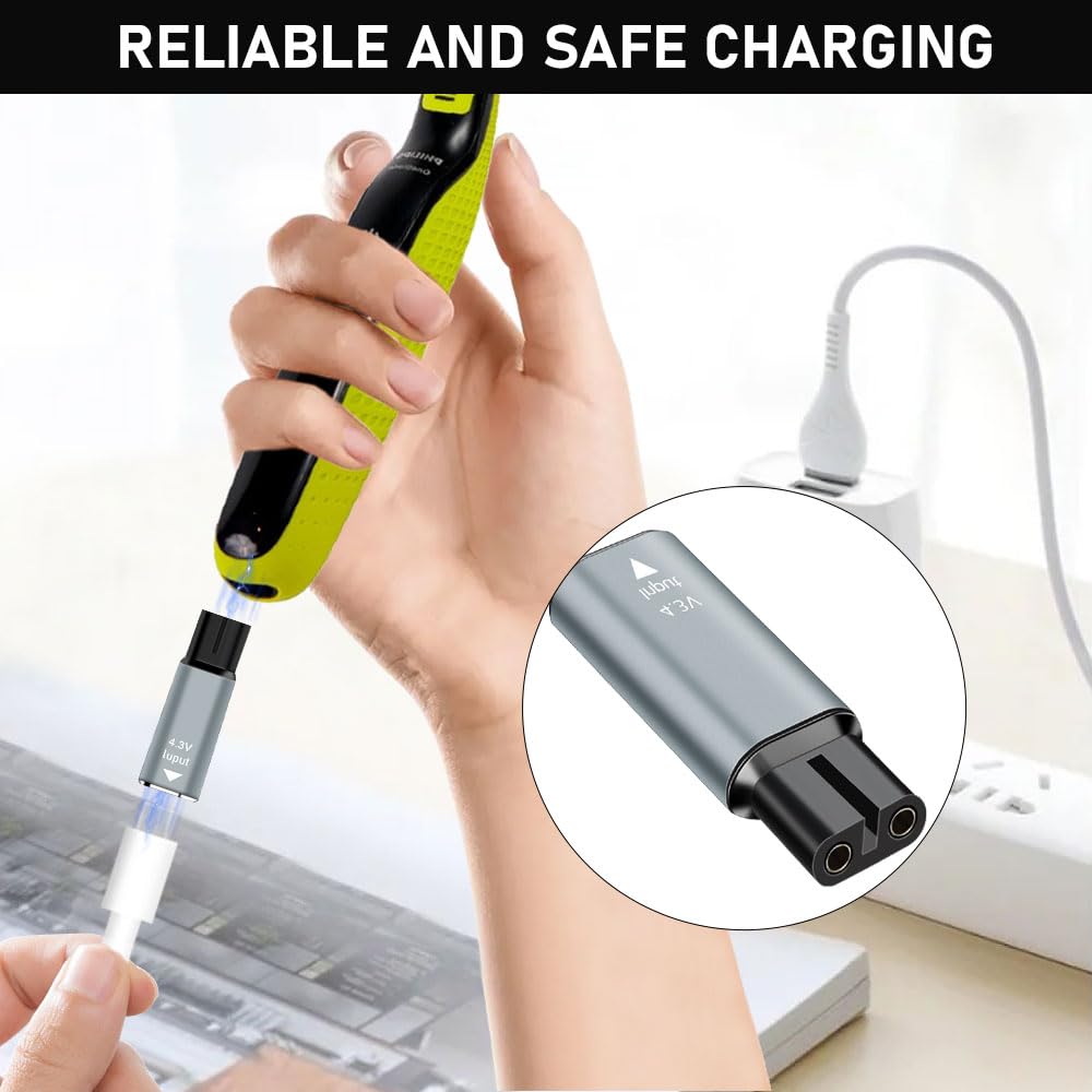 4.3V Type-C Shaver Adapter Cha - огляд і ціна Men'S Grooming Trimmer