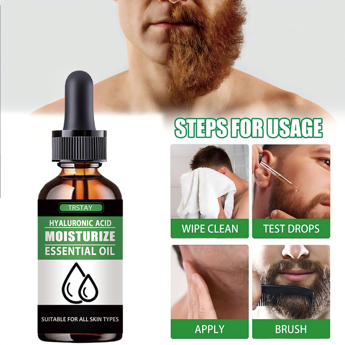 100%Natural Accelerate Facial  - огляд і ціна Men'S Grooming Product