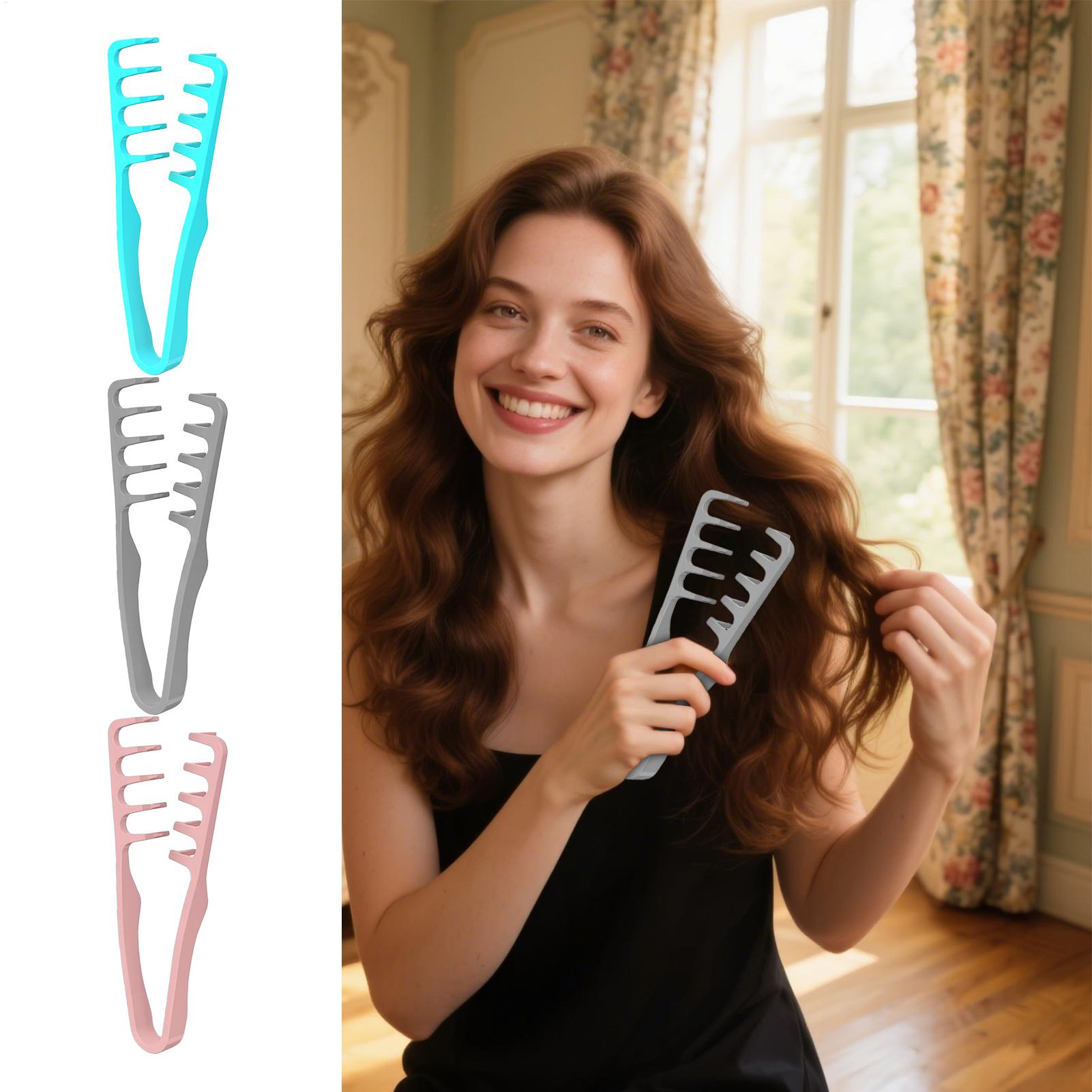Wide Tooth Hair Comb Volumizin - огляд і ціна Men'S Grooming Product