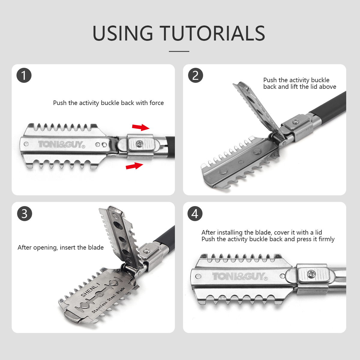 Salon Double-Edge Shaving Hair - огляд і ціна Men'S Grooming Trimmer